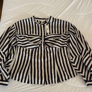 2025 Banana Republic NWT never worn cotton blouse orig 100